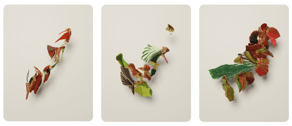 Morphogenesis I : coast, shrub,&nbsp;forest